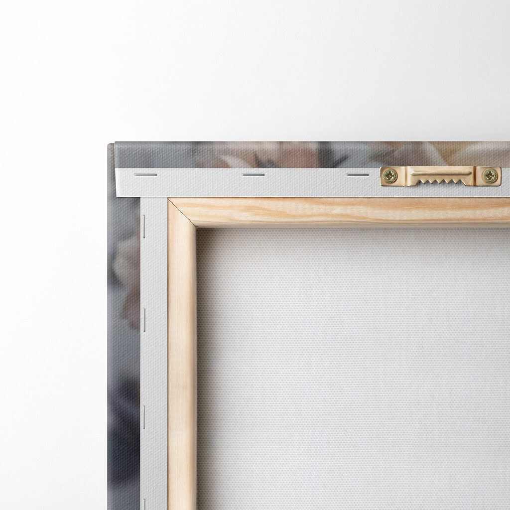 Roomwitte rozen met druppels — achterkant