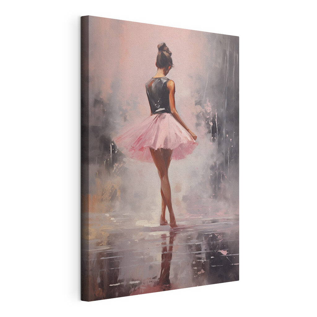 Ballerina met roze tutu — productweergave
