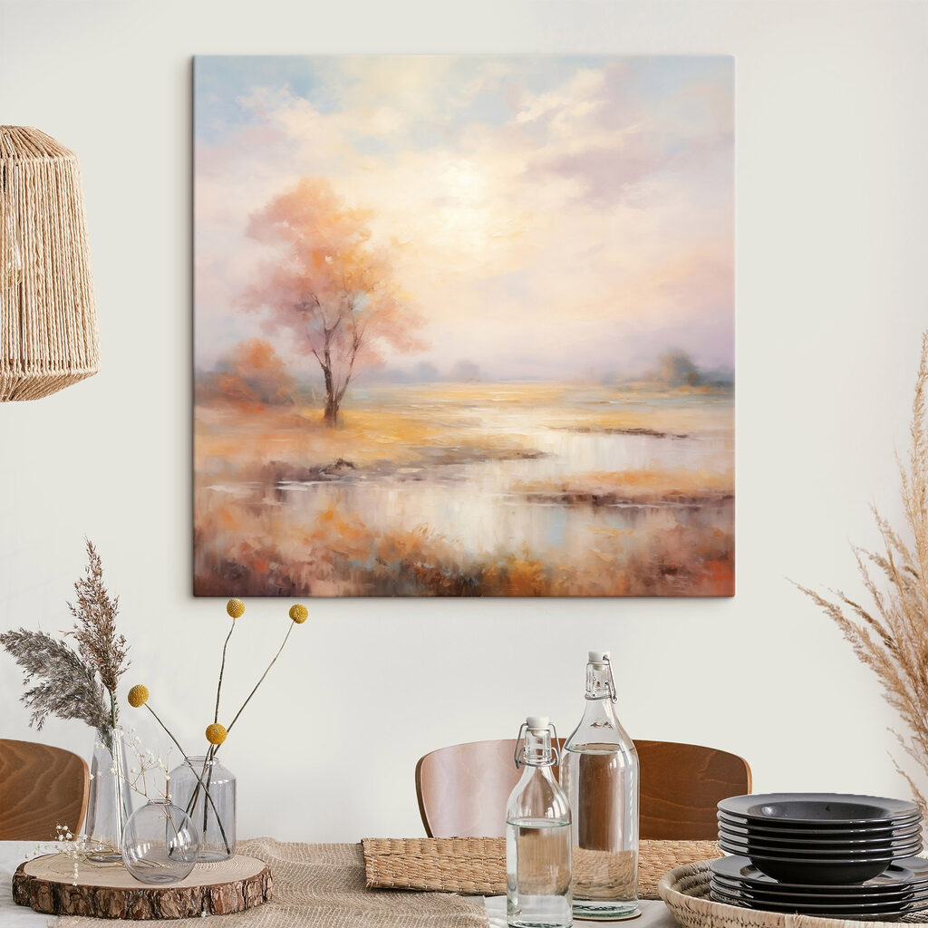 Boom bij spiegelende velden — interieur 3
