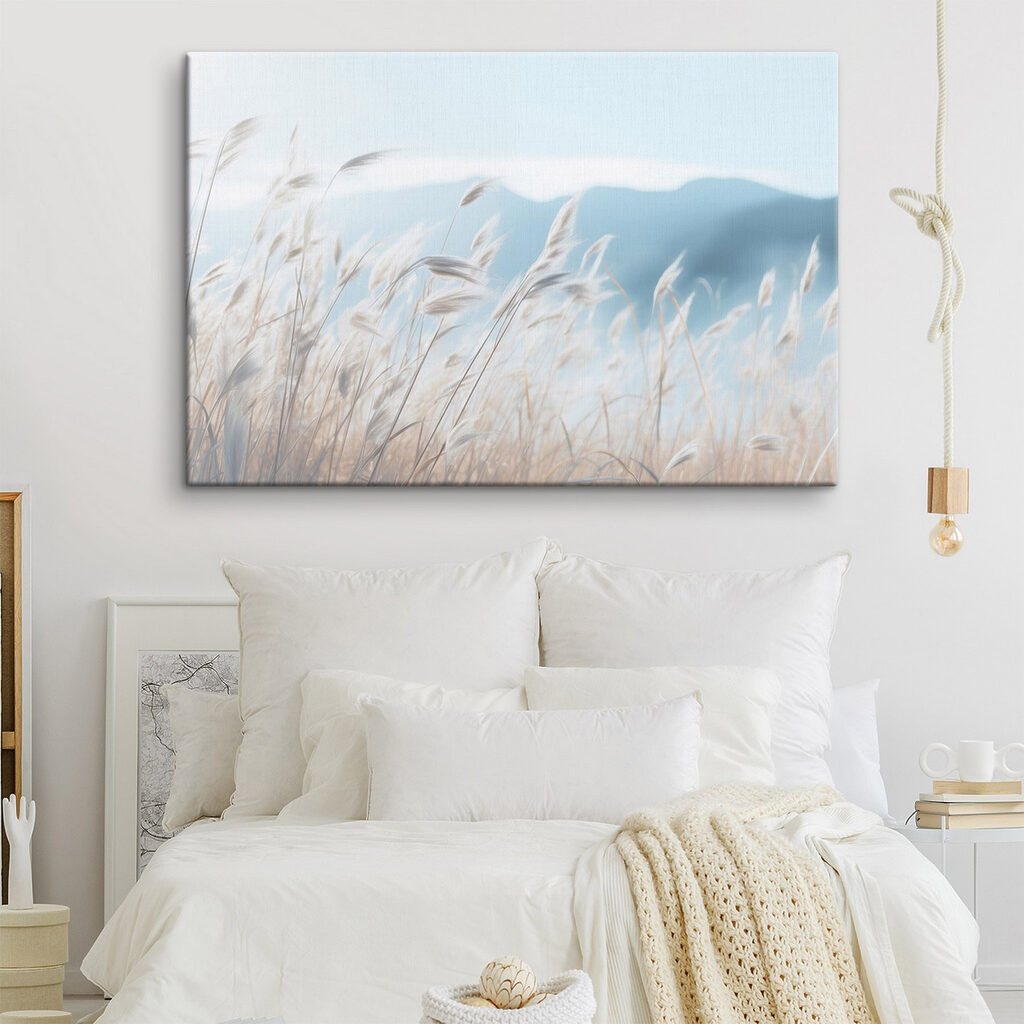 Bleke grassen voor blauwgebergte — interieur 1