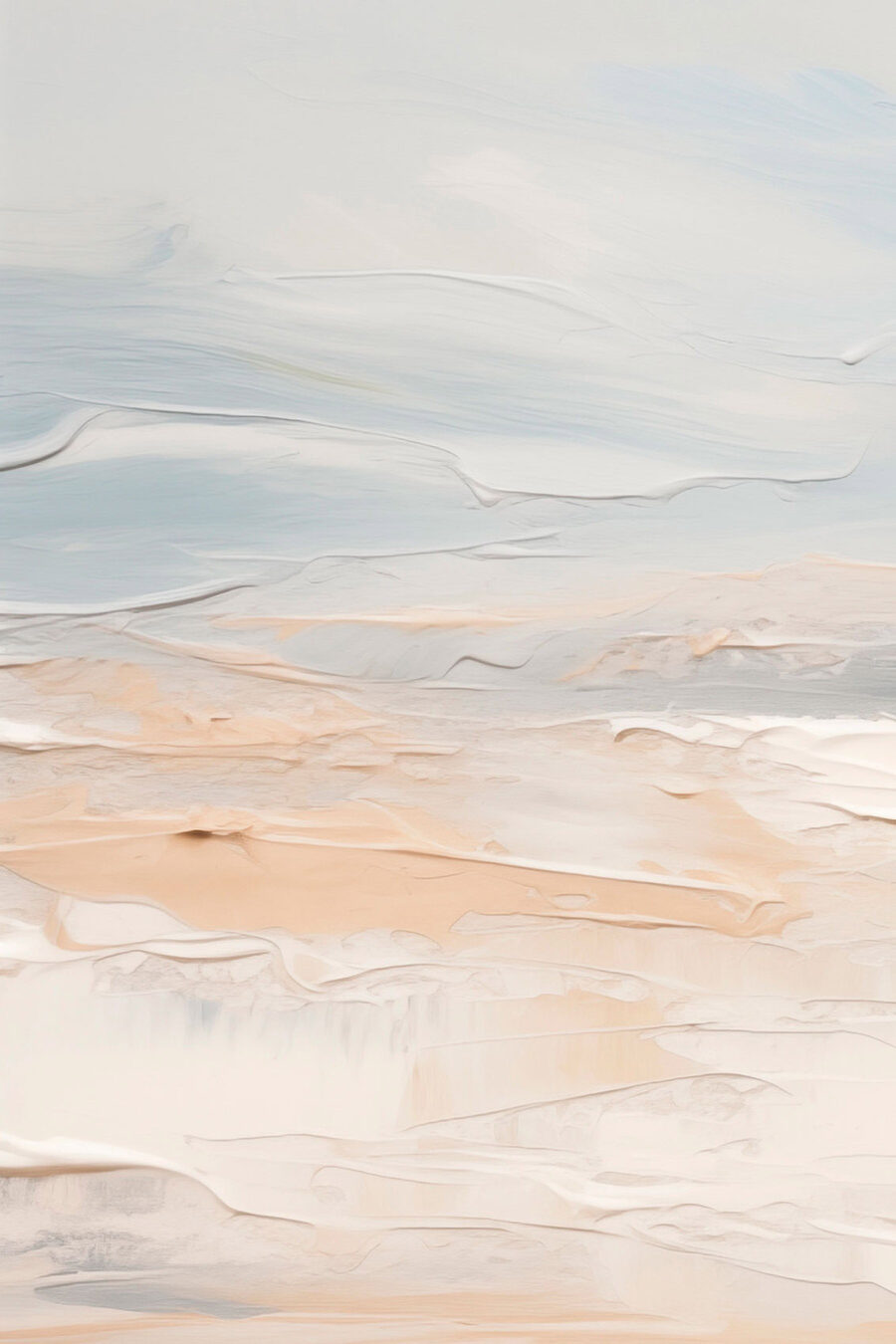 Witte en blauwe lucht met wolken — volledig ontwerp