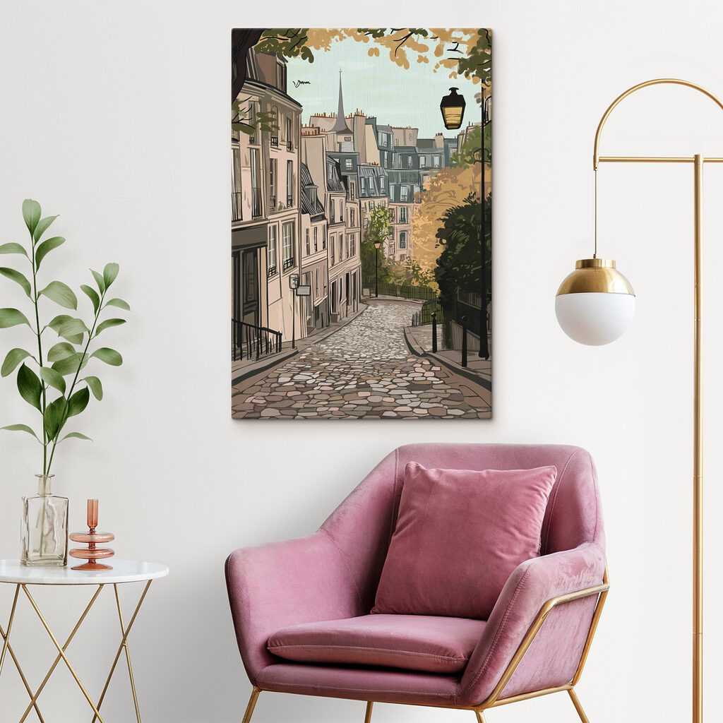 Stille trappenstraat in herfsttinten — interieur 2