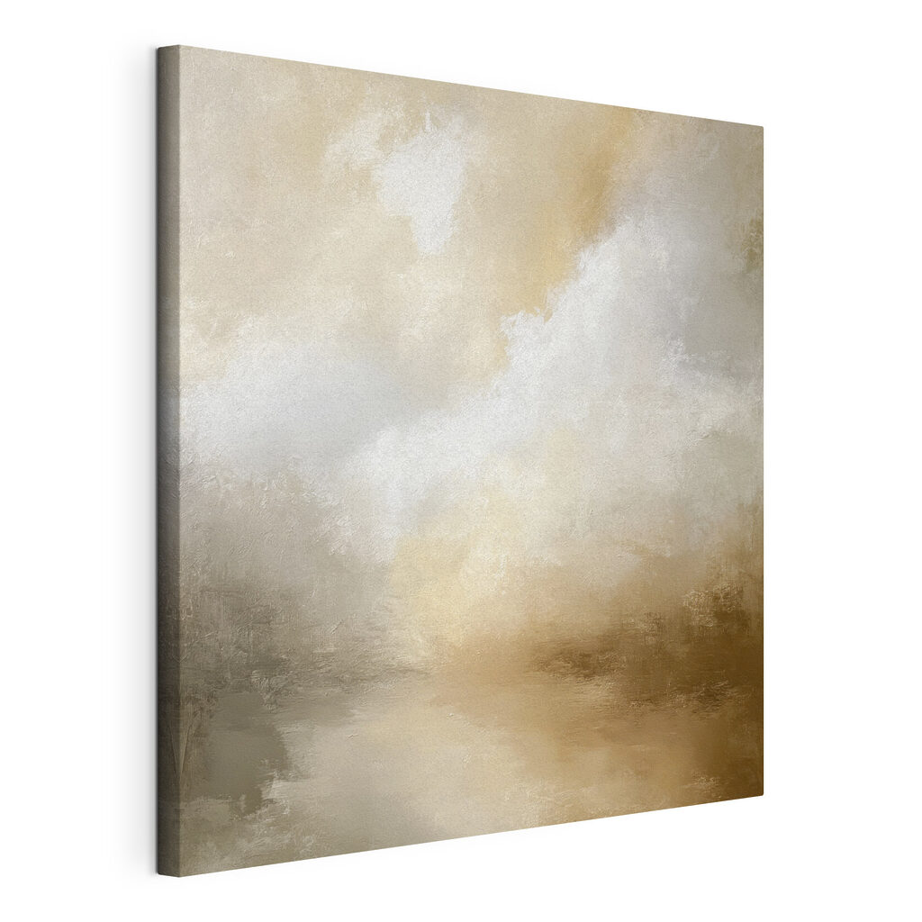 Goudlicht in zachte wolken — productweergave
