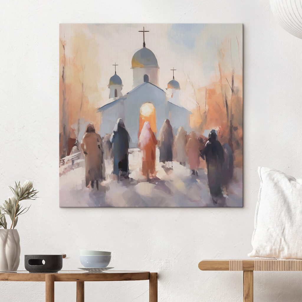 Samen naar de koepelkerk — interieur 1
