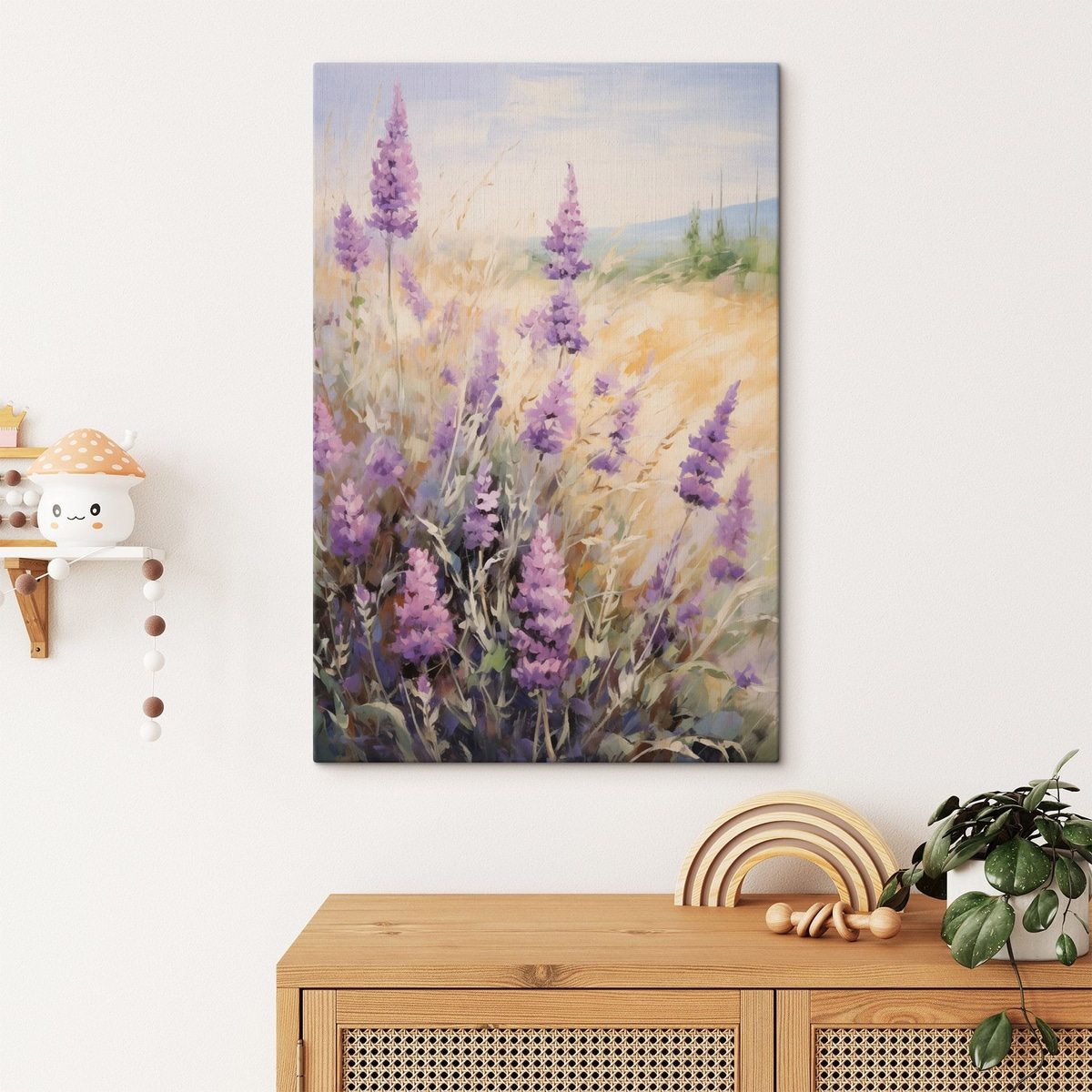 Lavendelbloei — interieur 1
