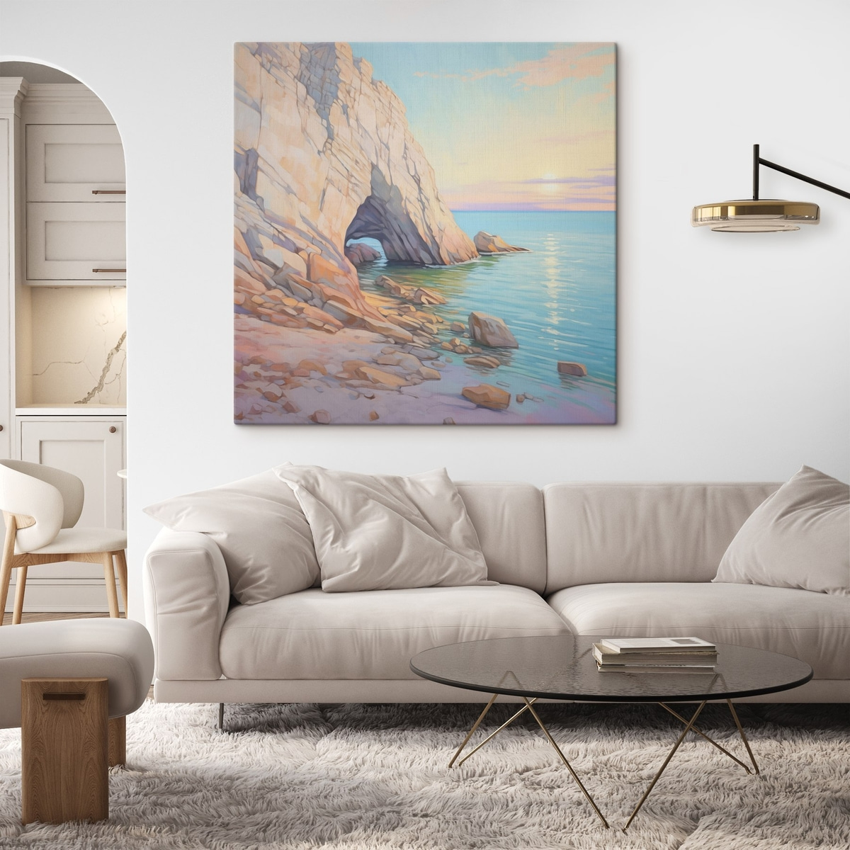 Rots aan zee — interieur 2