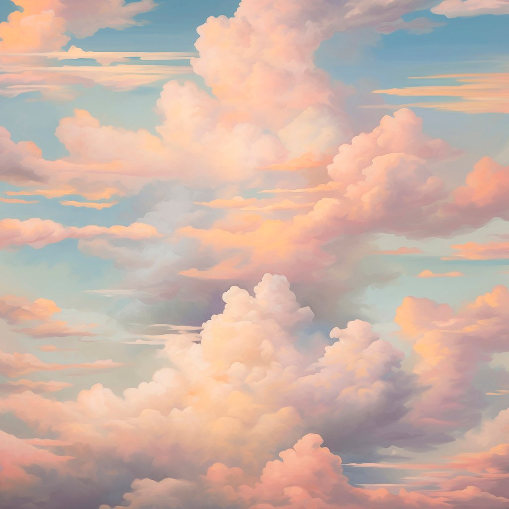 Lucht met wolken — volledig ontwerp