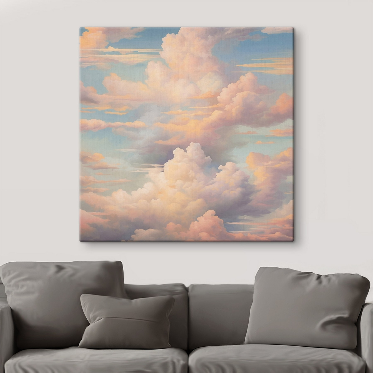 Lucht met wolken — interieur 2