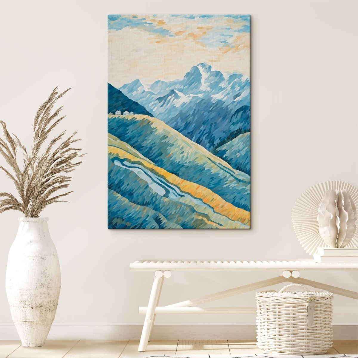 Berglandschap — interieur 2