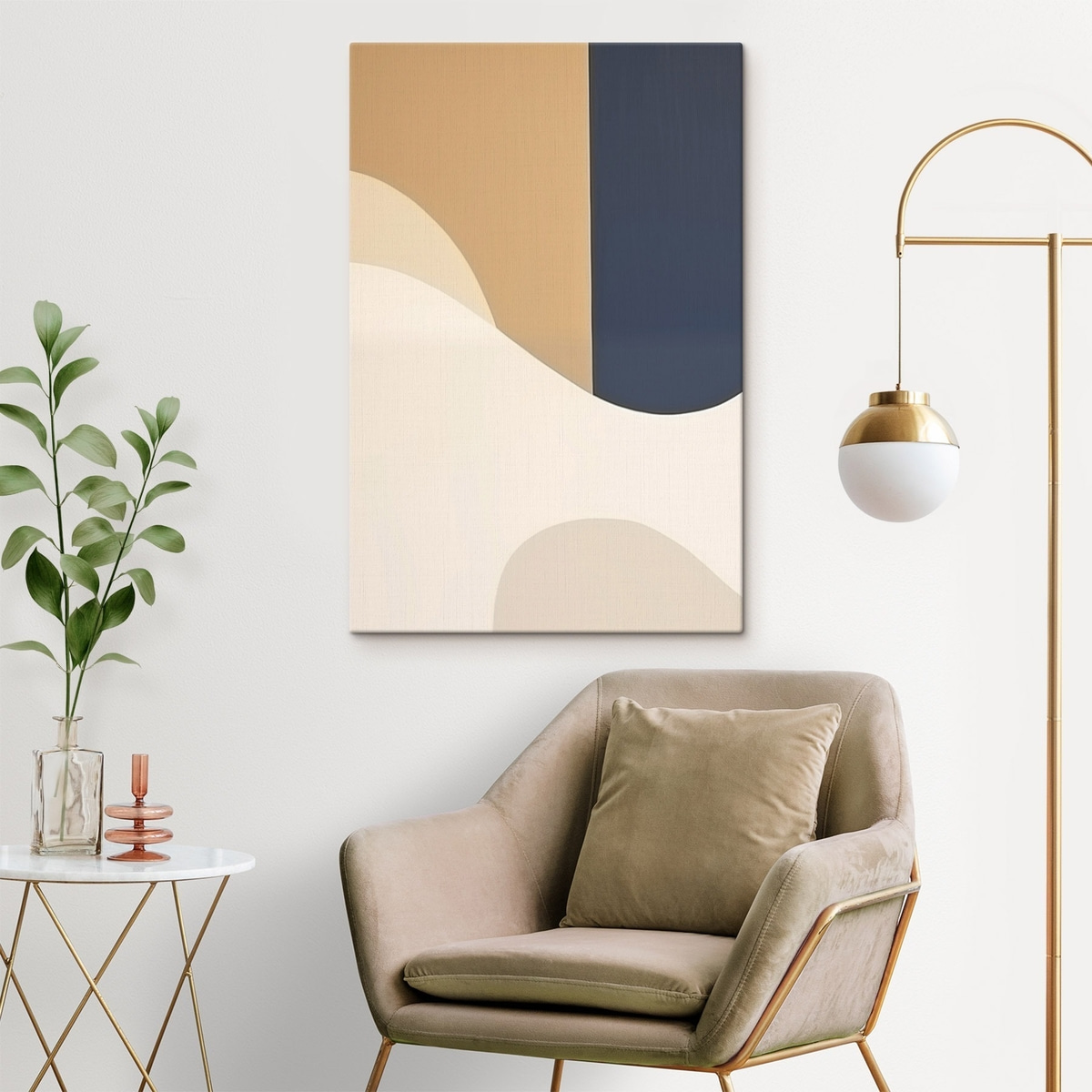 Abstracte golven — interieur 2