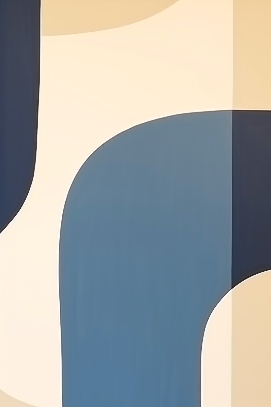 Abstracte golven — volledig ontwerp