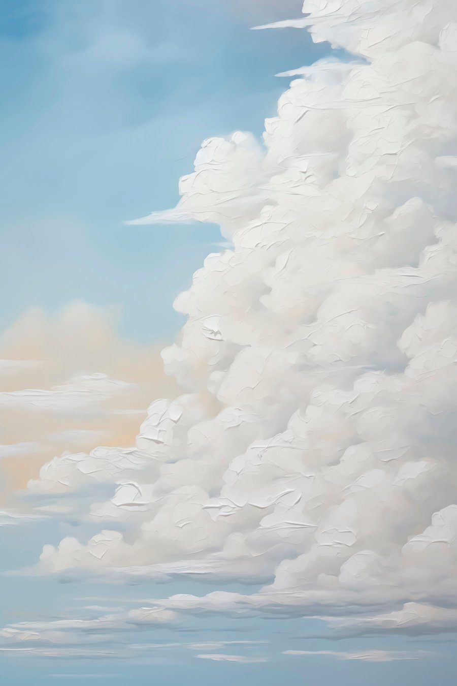 Lucht en wolken — volledig ontwerp