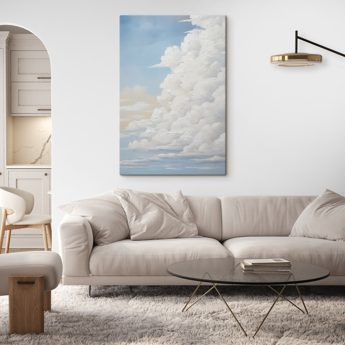 Lucht en wolken — interieur 2