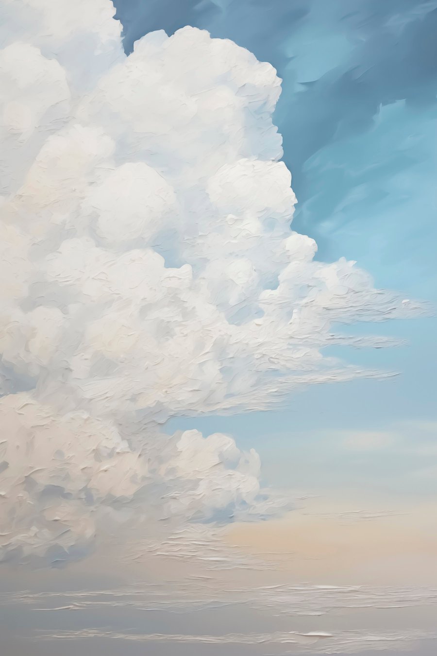 Wolken en lucht — volledig ontwerp