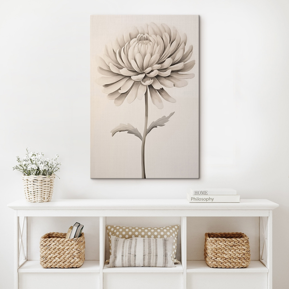 Grote bloem — interieur 2