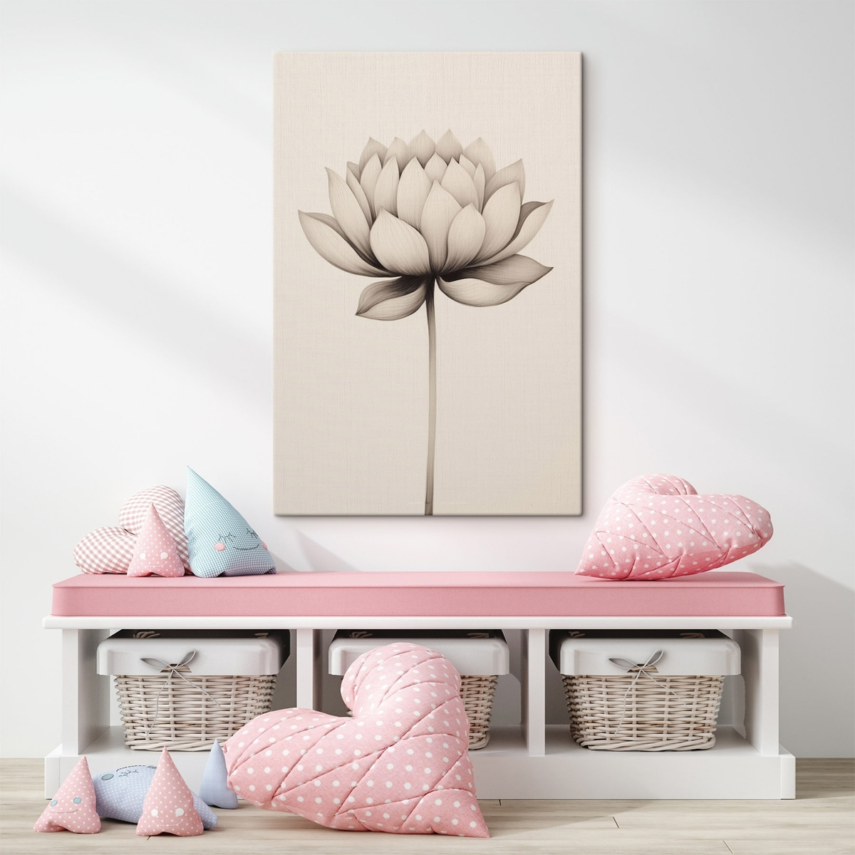 Grote bloem — interieur 2
