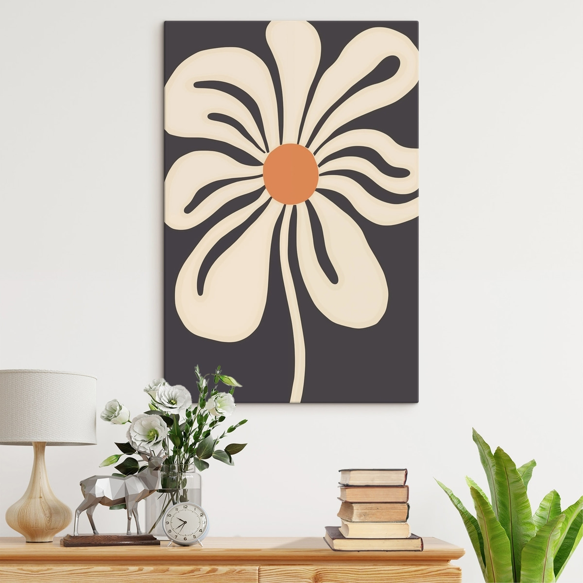 Gestileerde bloem — interieur 2