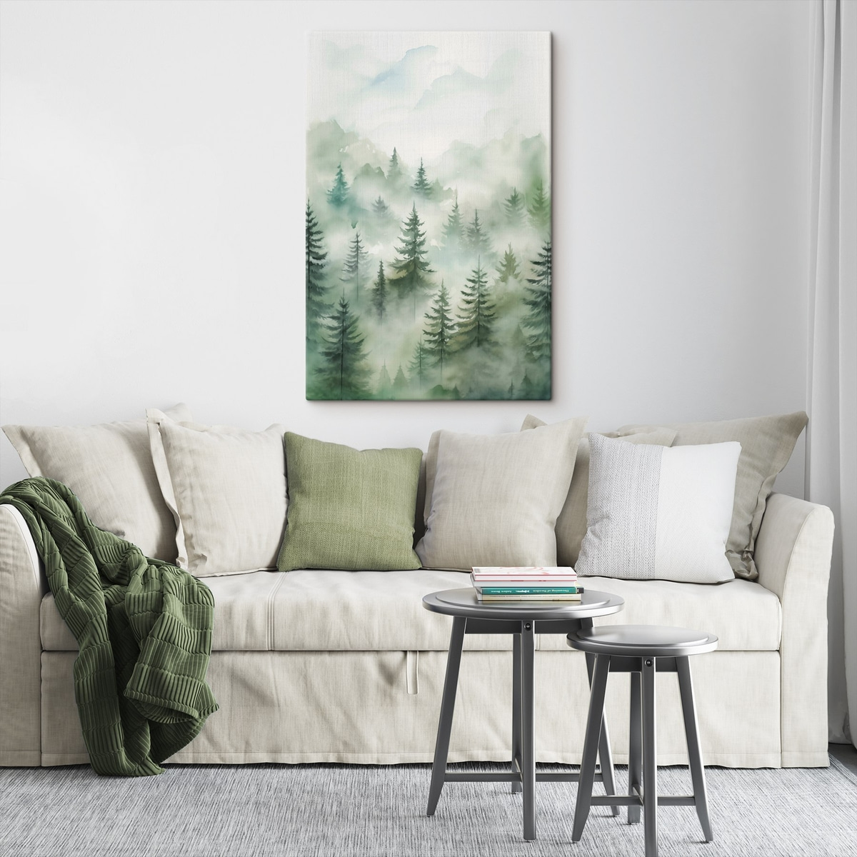 Bos in de mist — interieur 2