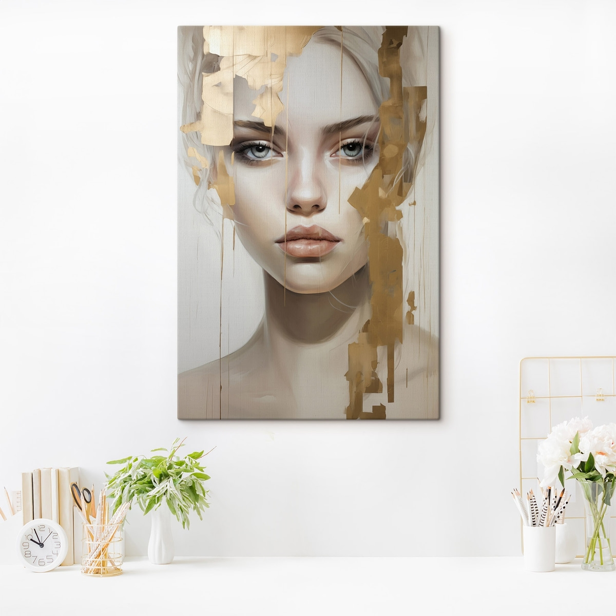 Abstract portret — interieur 2