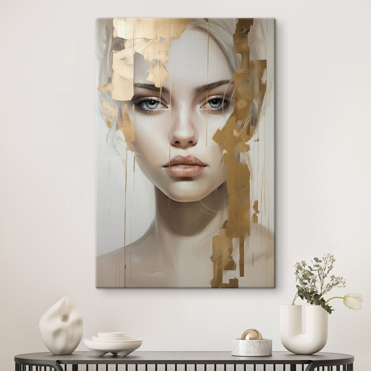 Abstract portret — interieur 1