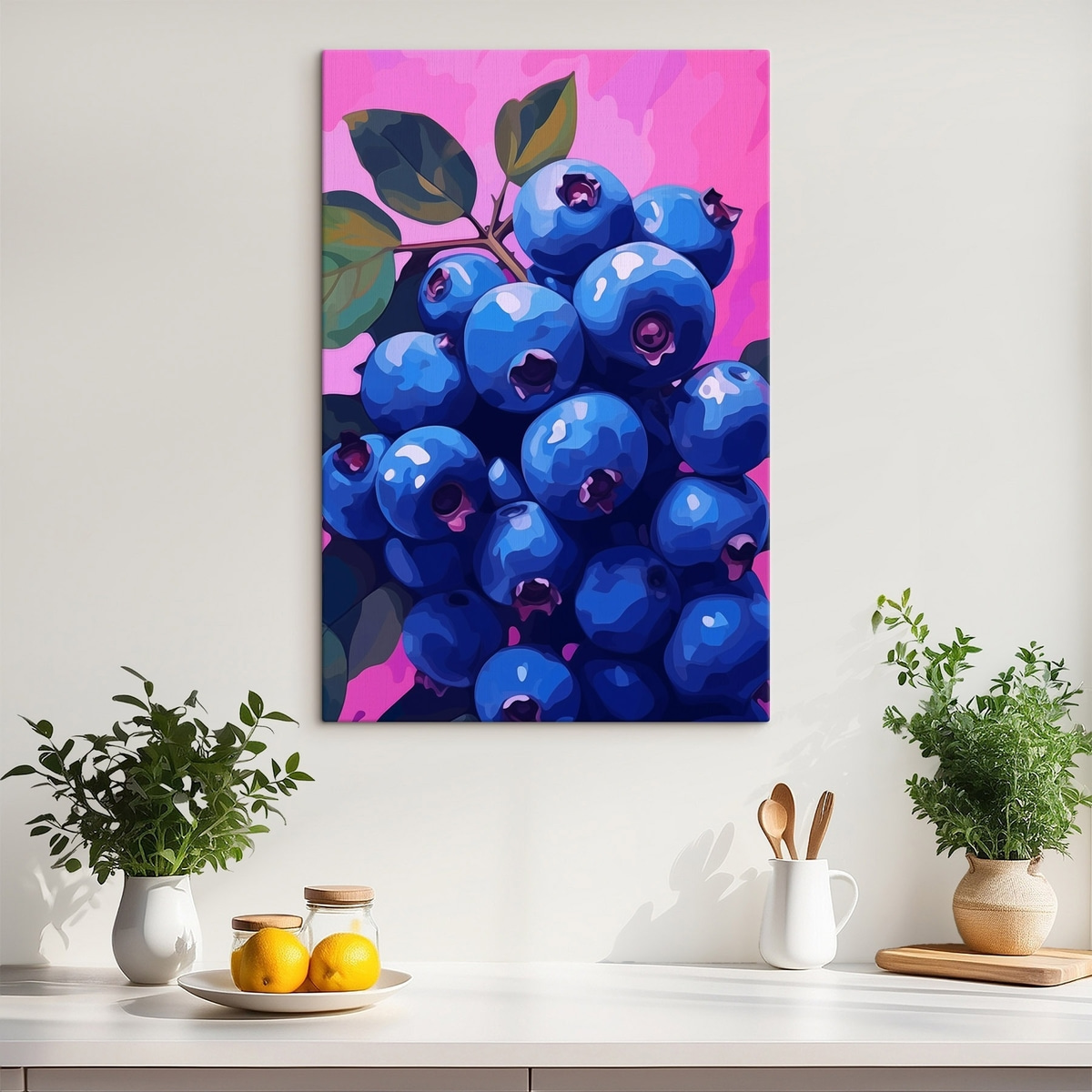 Sappige bosbessen — interieur 1