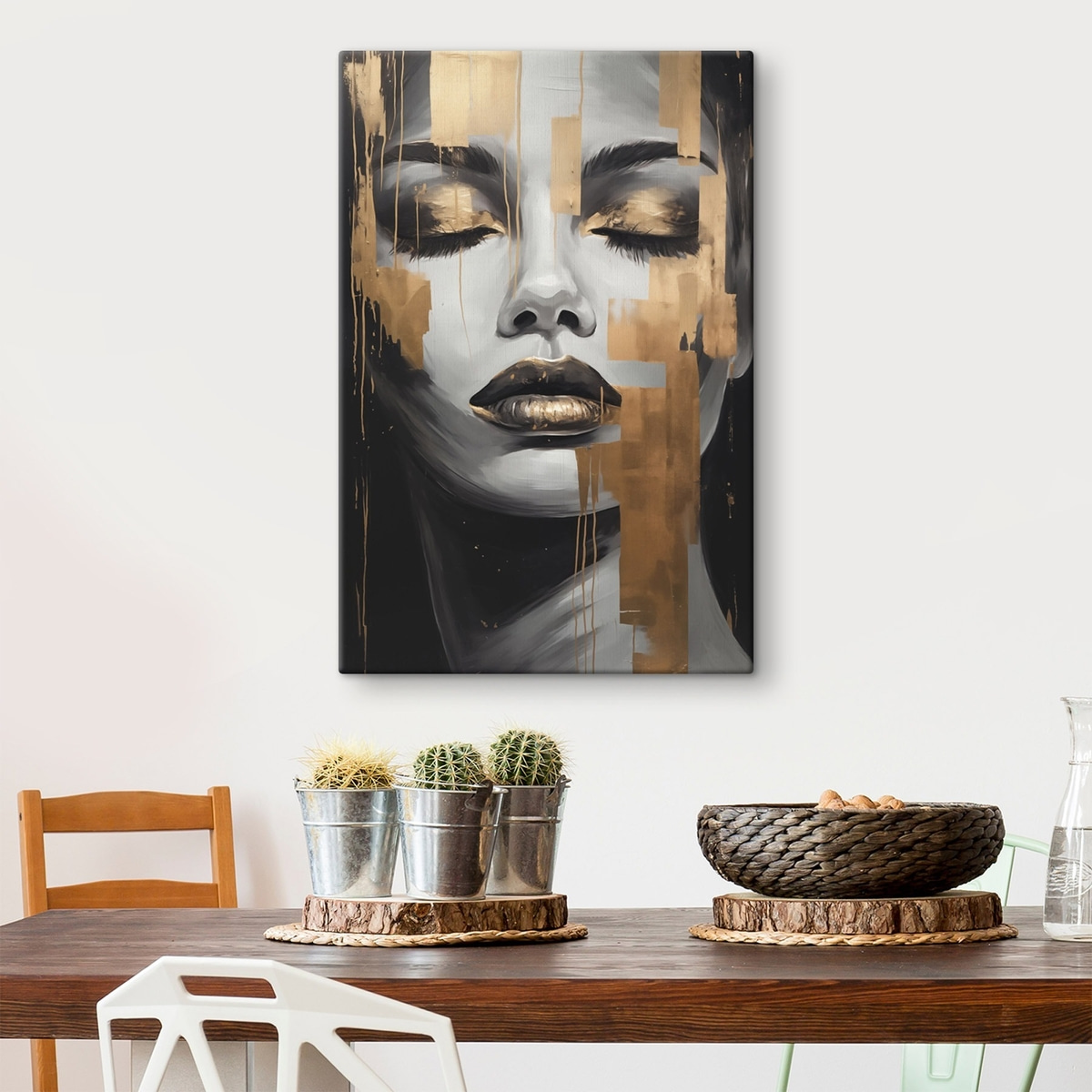 Grafisch gezicht — interieur 2