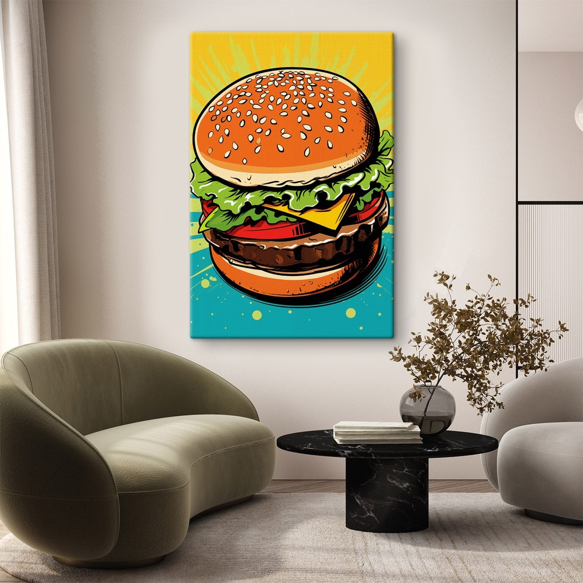 Burger — interieur 1
