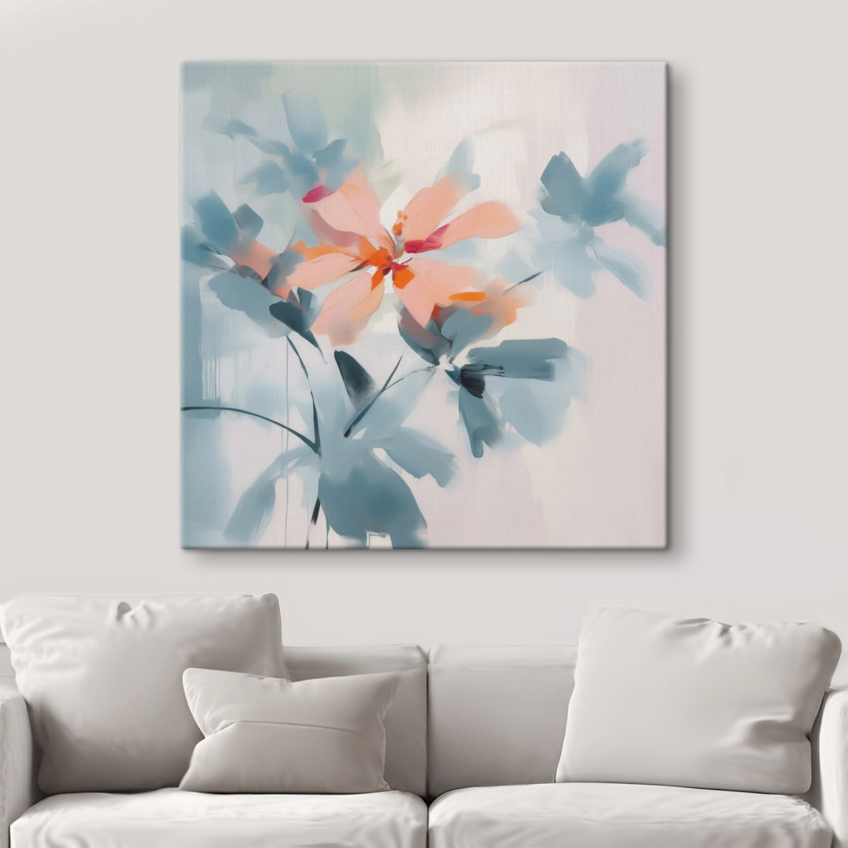Abstracte bloemen — interieur 2