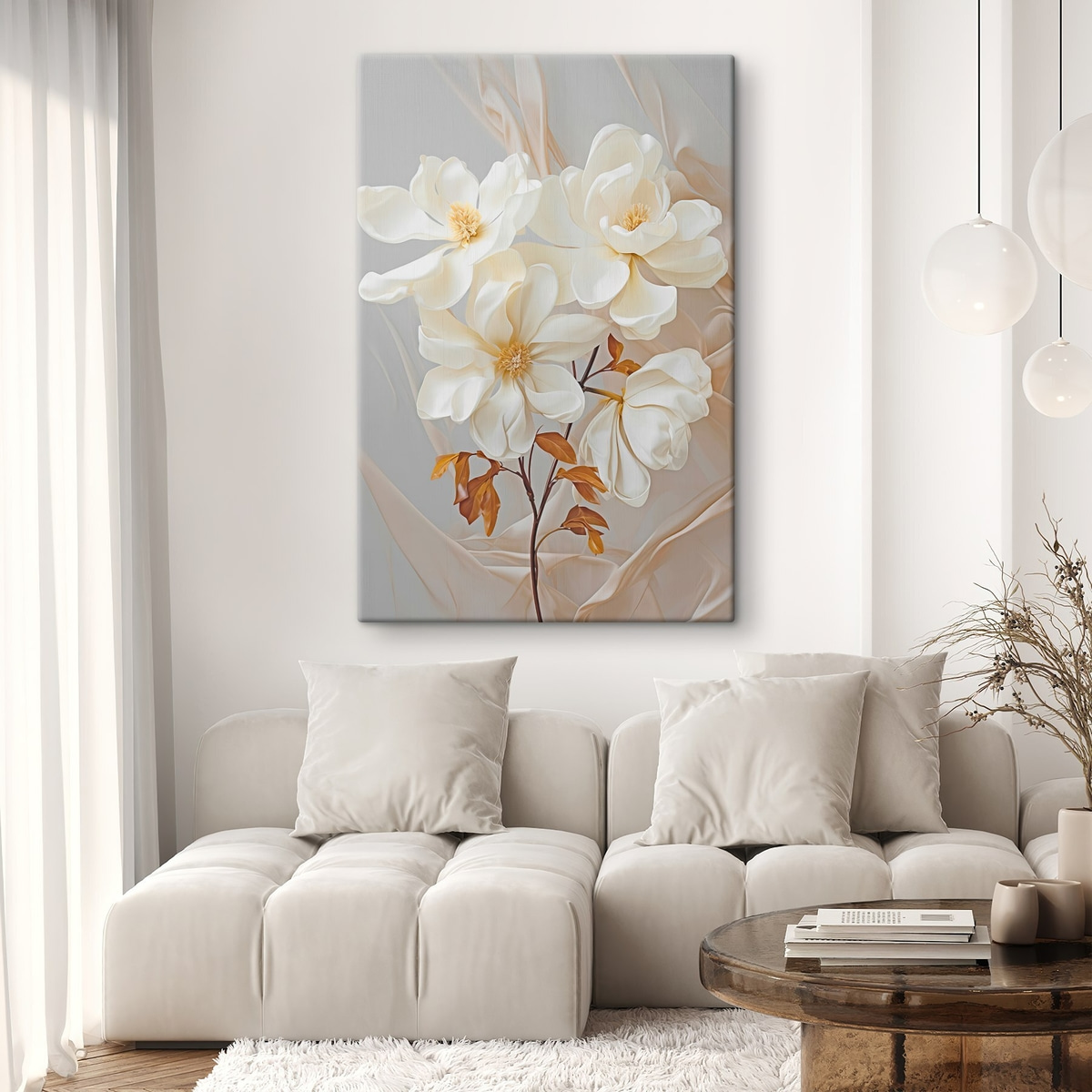 Gevoelige abstracte bloemen — interieur 2