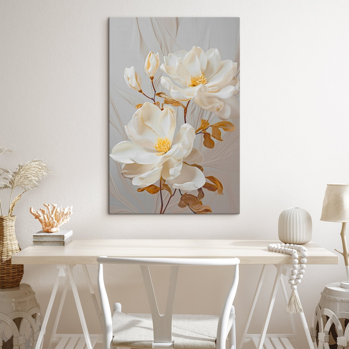 Gevoelige abstracte bloemen — interieur 1