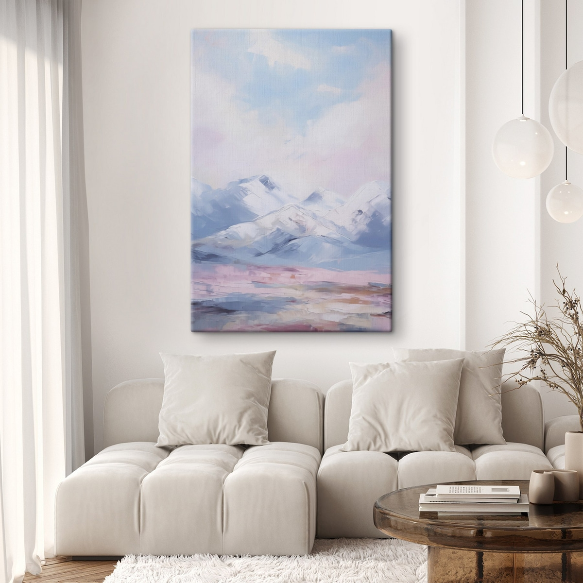 Bergen imitatieschilderij — interieur 1