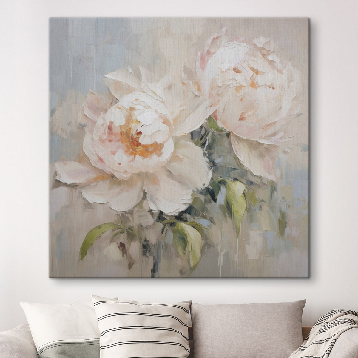 Pioenen abstract — interieur 1