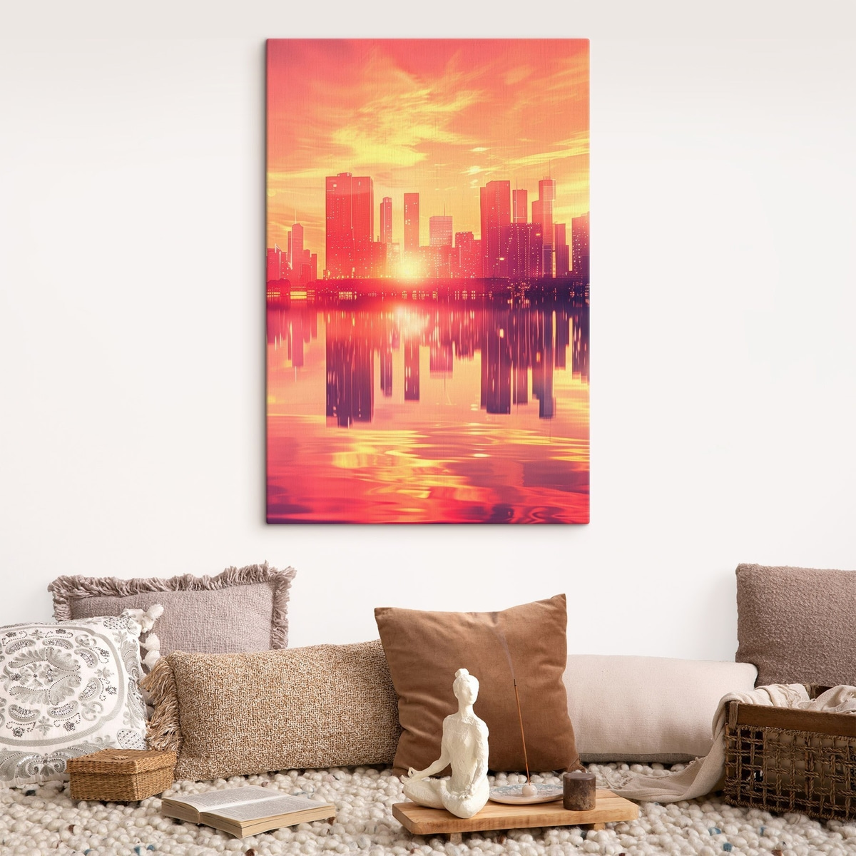 Bestelling tegen de achtergrond van een moderne stad — interieur 2