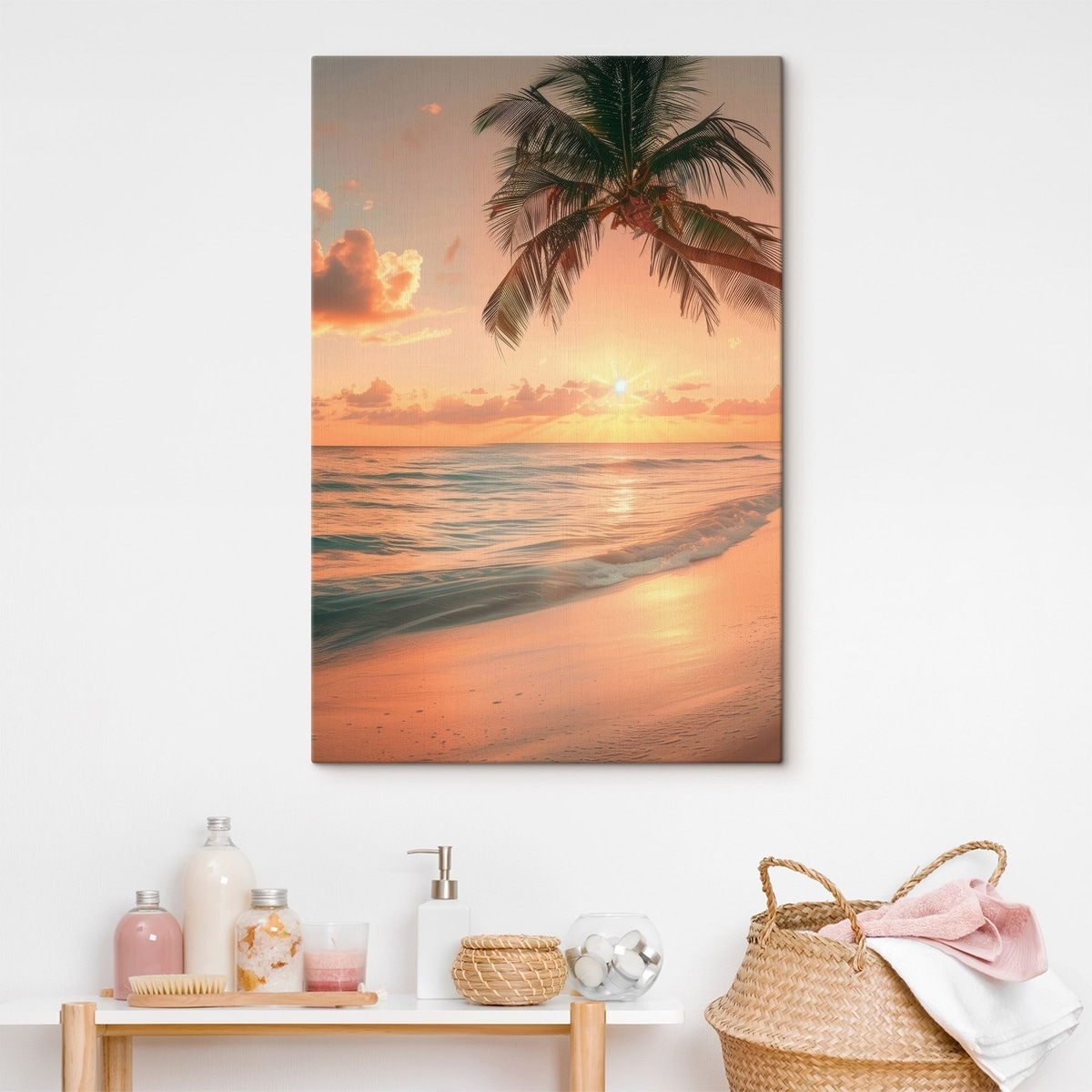Zonsondergang op zee — interieur 1