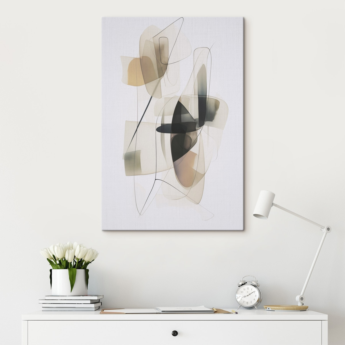 Abstractieplekken — interieur 1