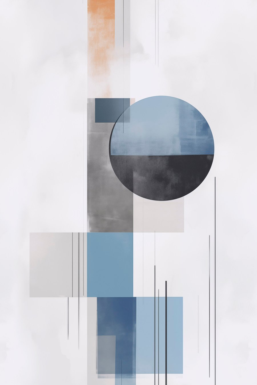 Geometrische abstractie — volledig ontwerp