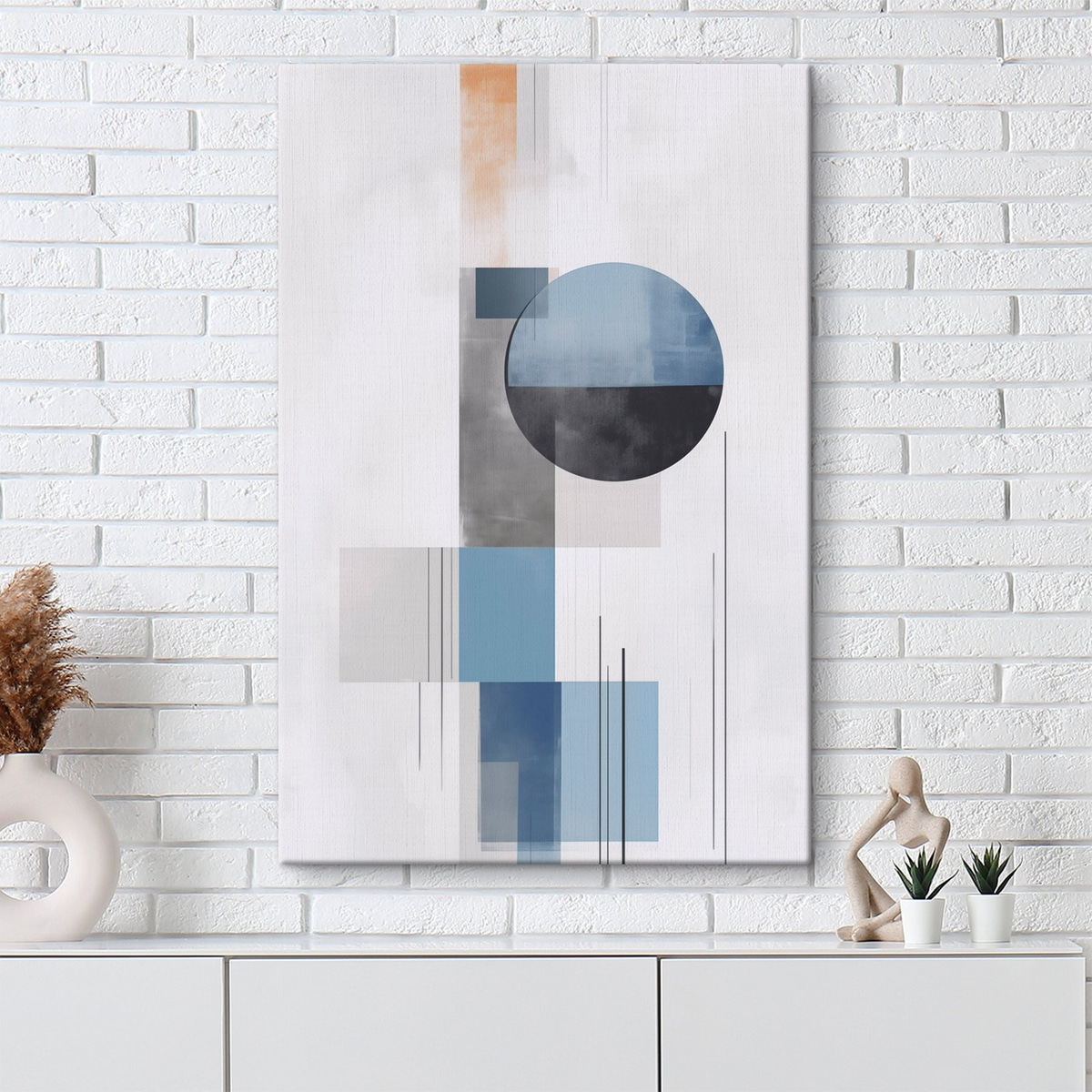 Geometrische abstractie — interieur 1