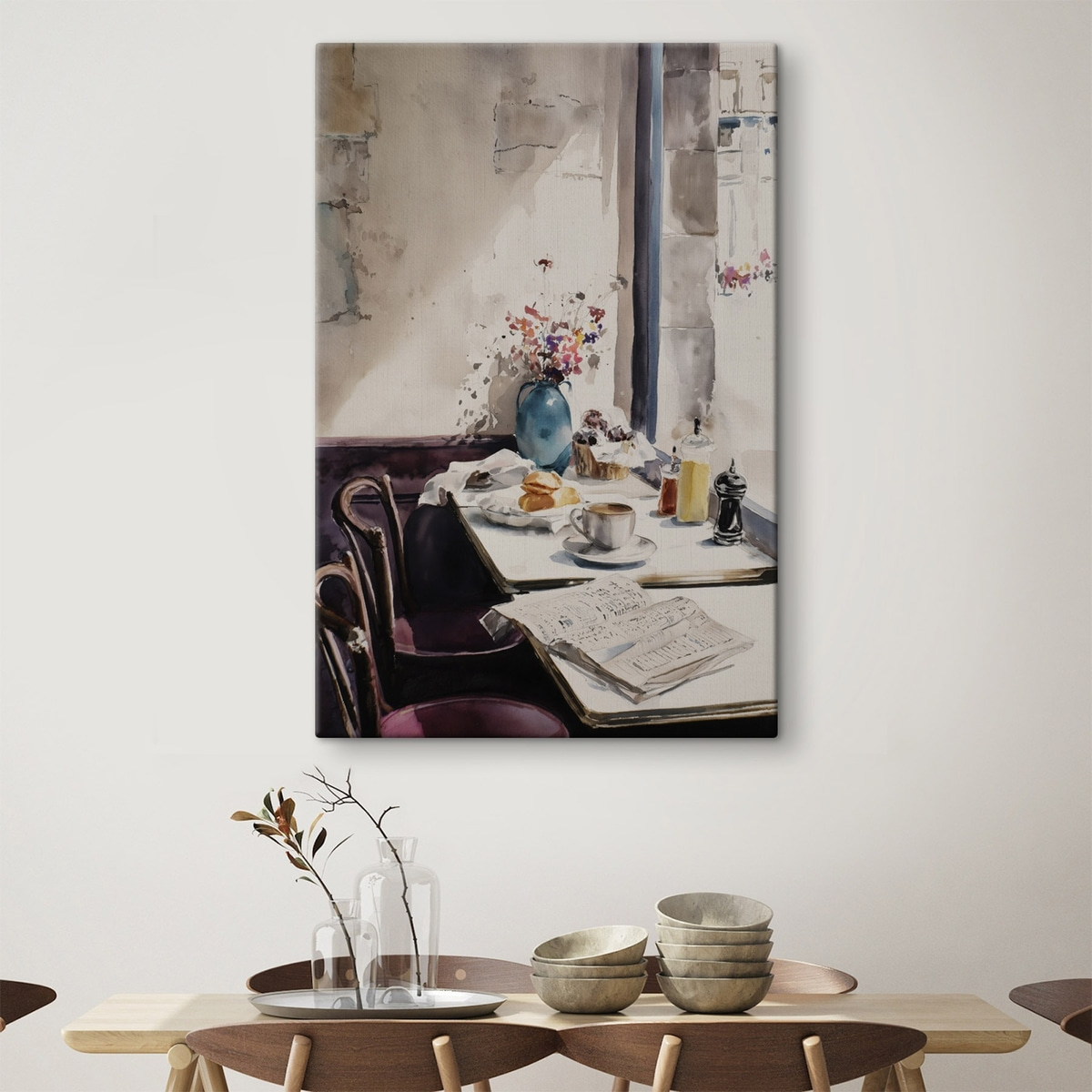ontbijt in Parijs — interieur 1