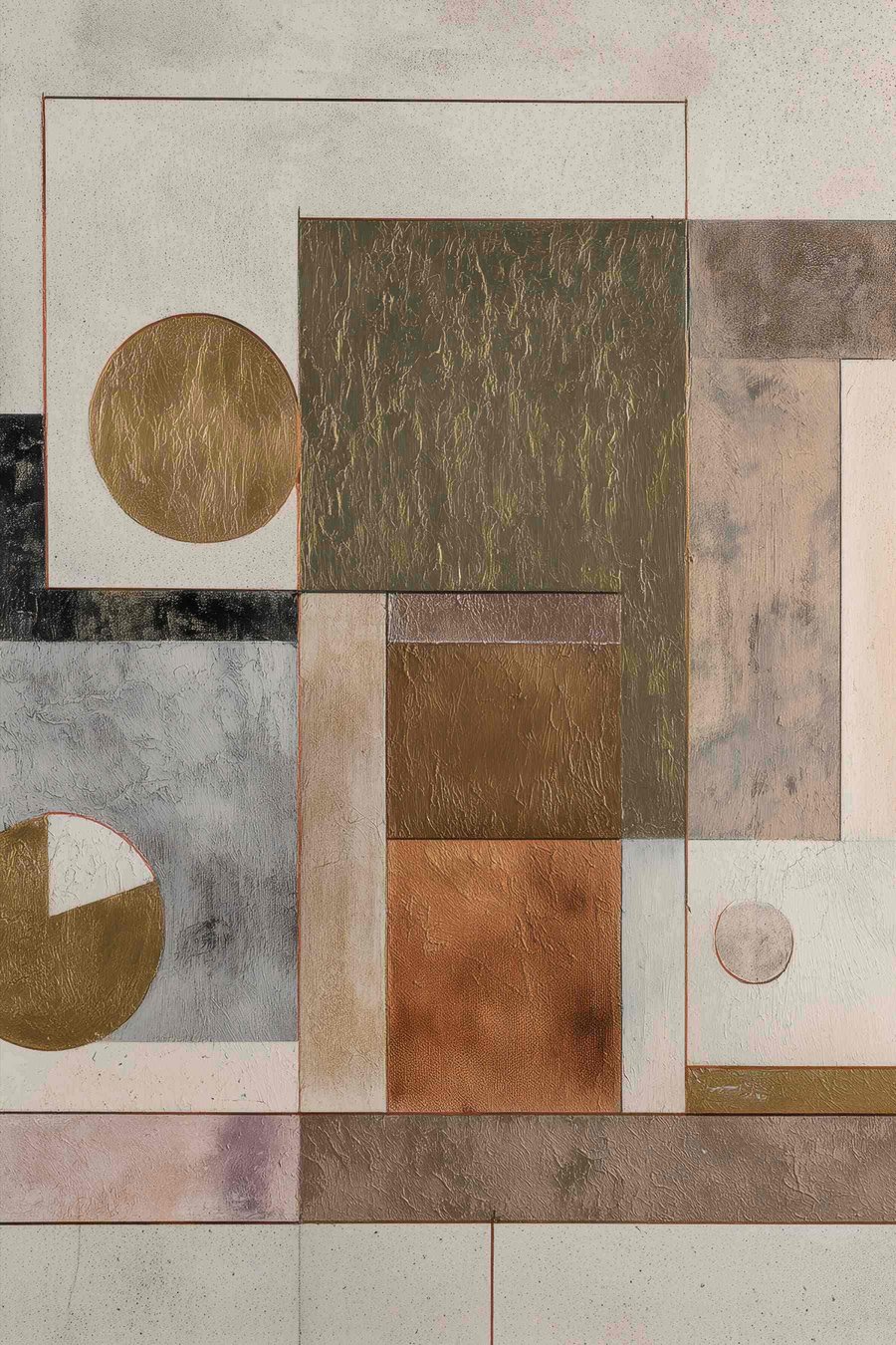 abstracte moderne geometrie — volledig ontwerp
