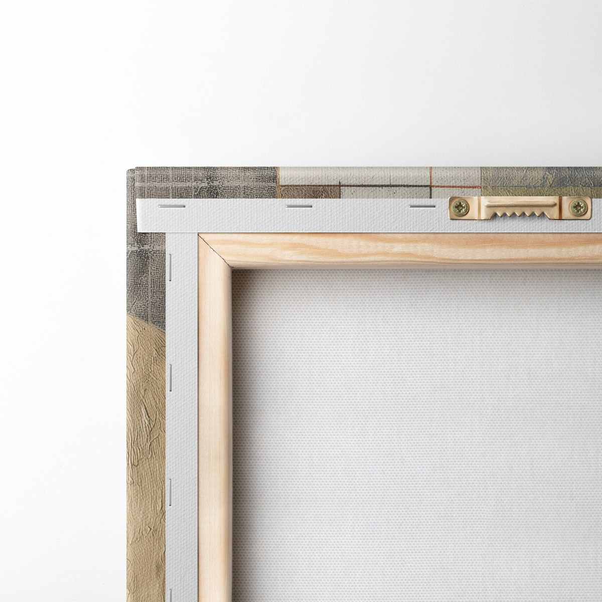 abstracte moderne geometrie — achterkant