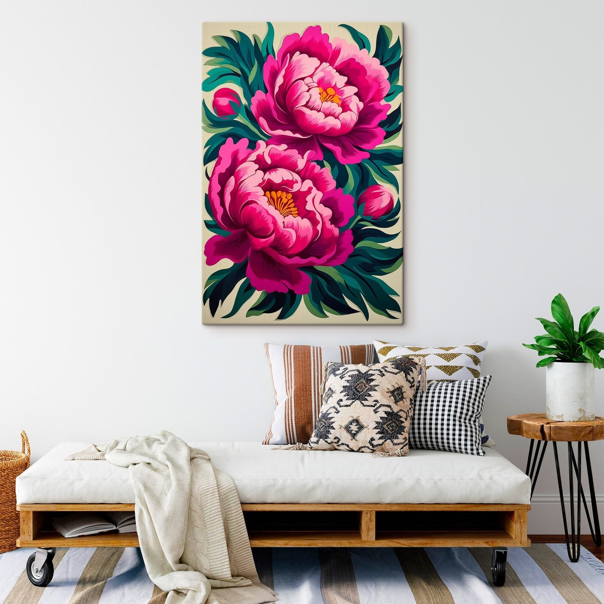 Pioenen van dichtbij — interieur 2
