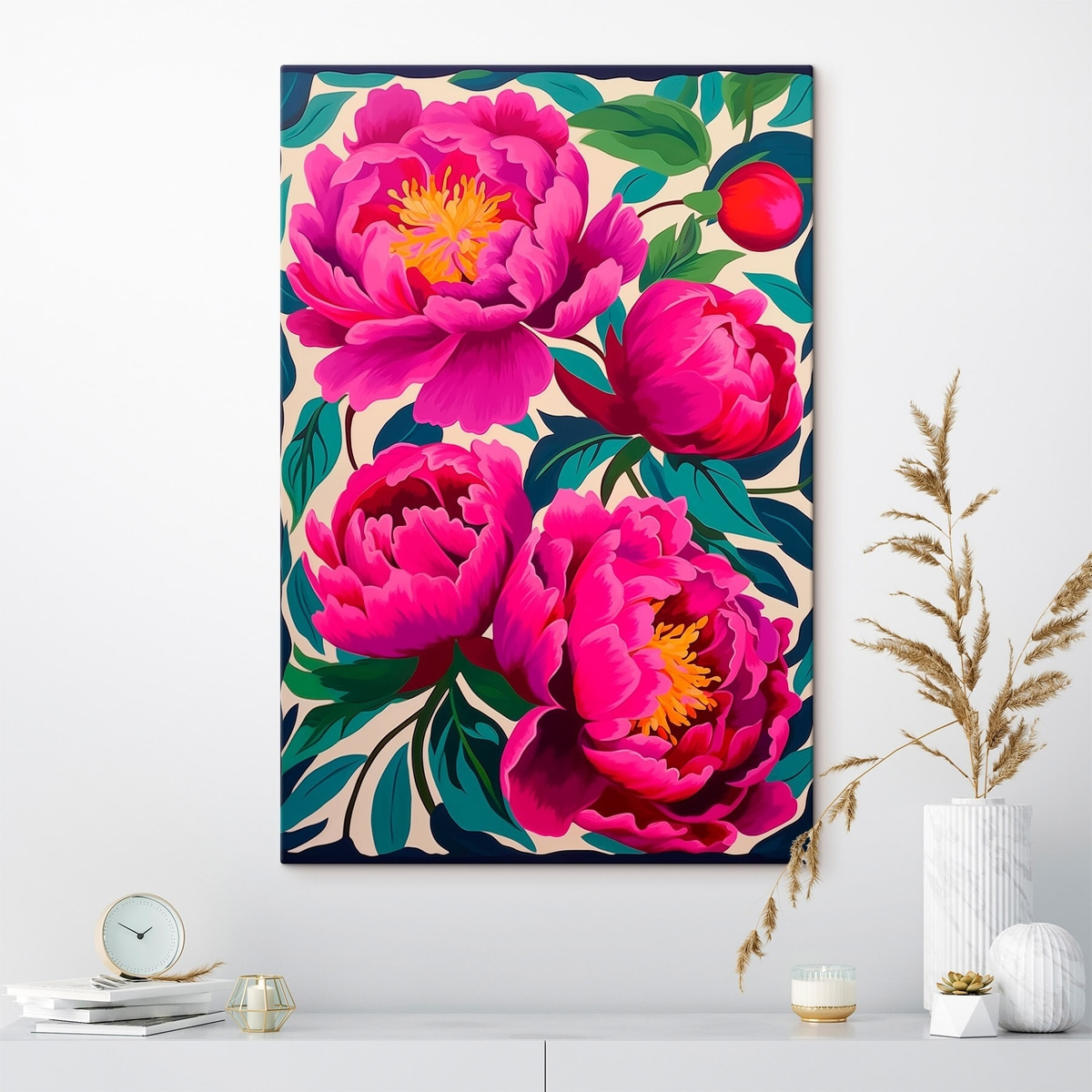 Pioenen van dichtbij — interieur 2