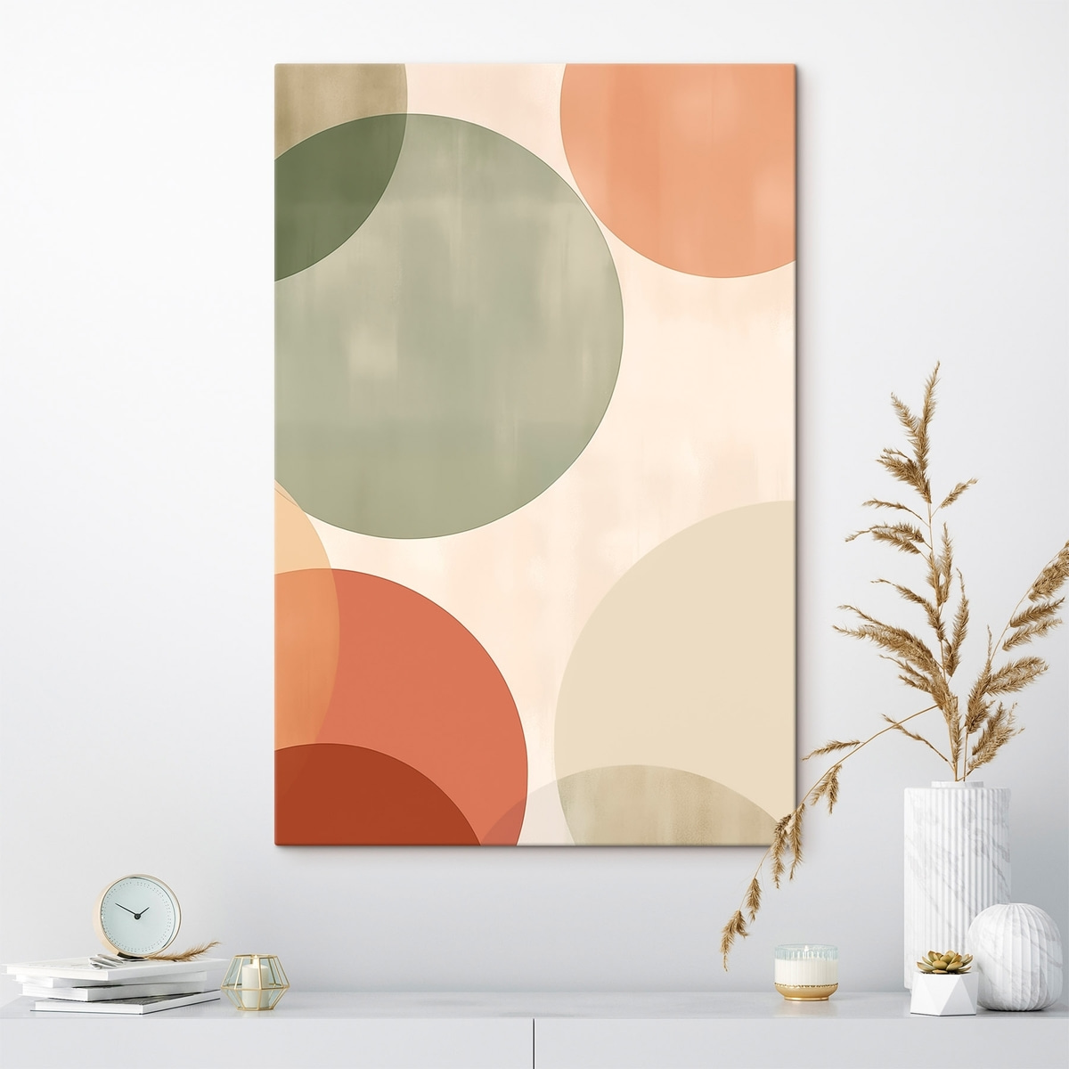Grote abstracte cirkels — interieur 2