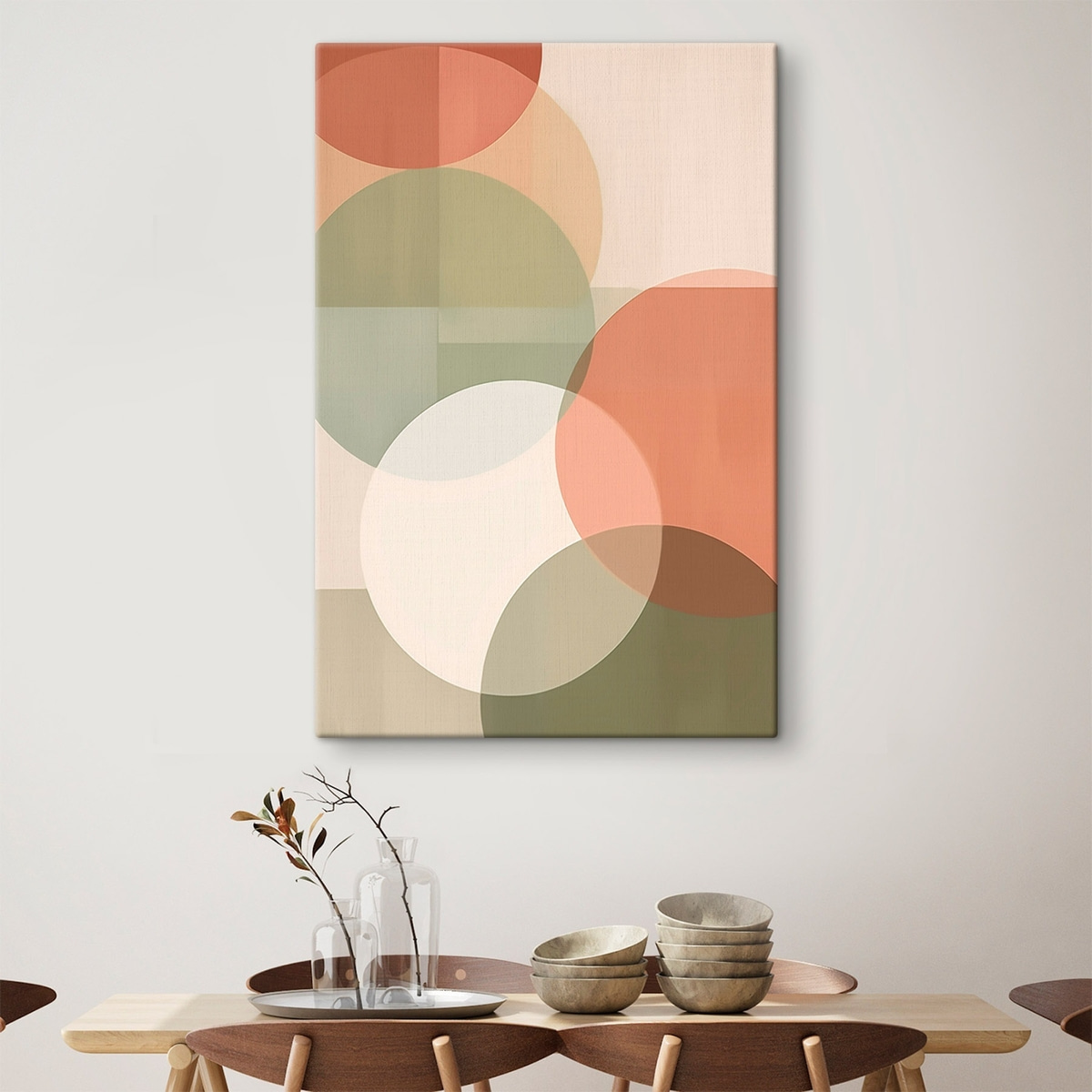 Grote abstracte cirkels — interieur 2