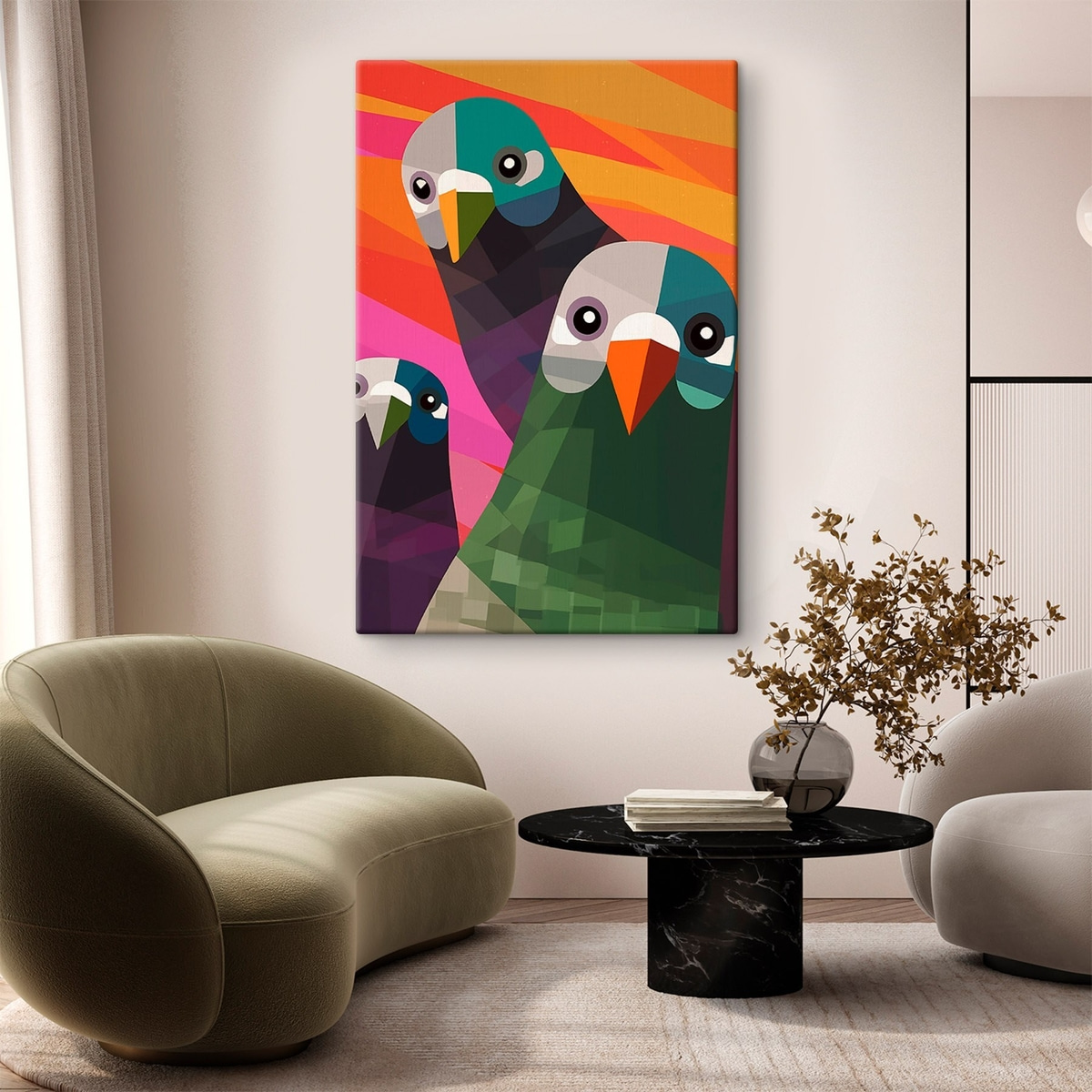 Drie duiven — interieur 2