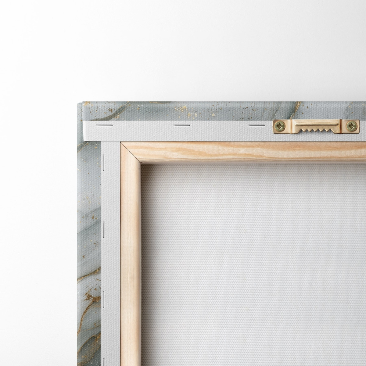 Abstractie in marmertextuurstijl — achterkant