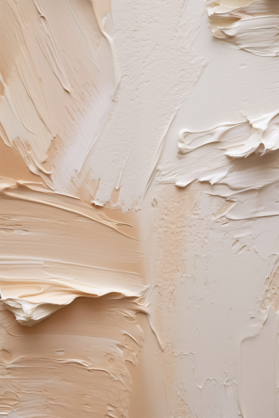 Abstracte texturen in zachte tinten — volledig ontwerp
