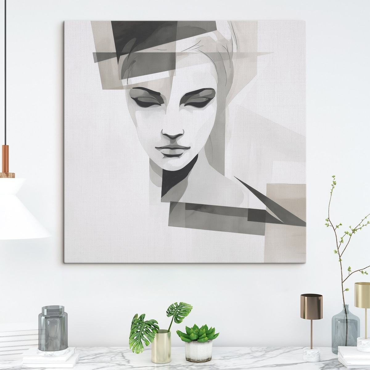Abstract portret — interieur 2