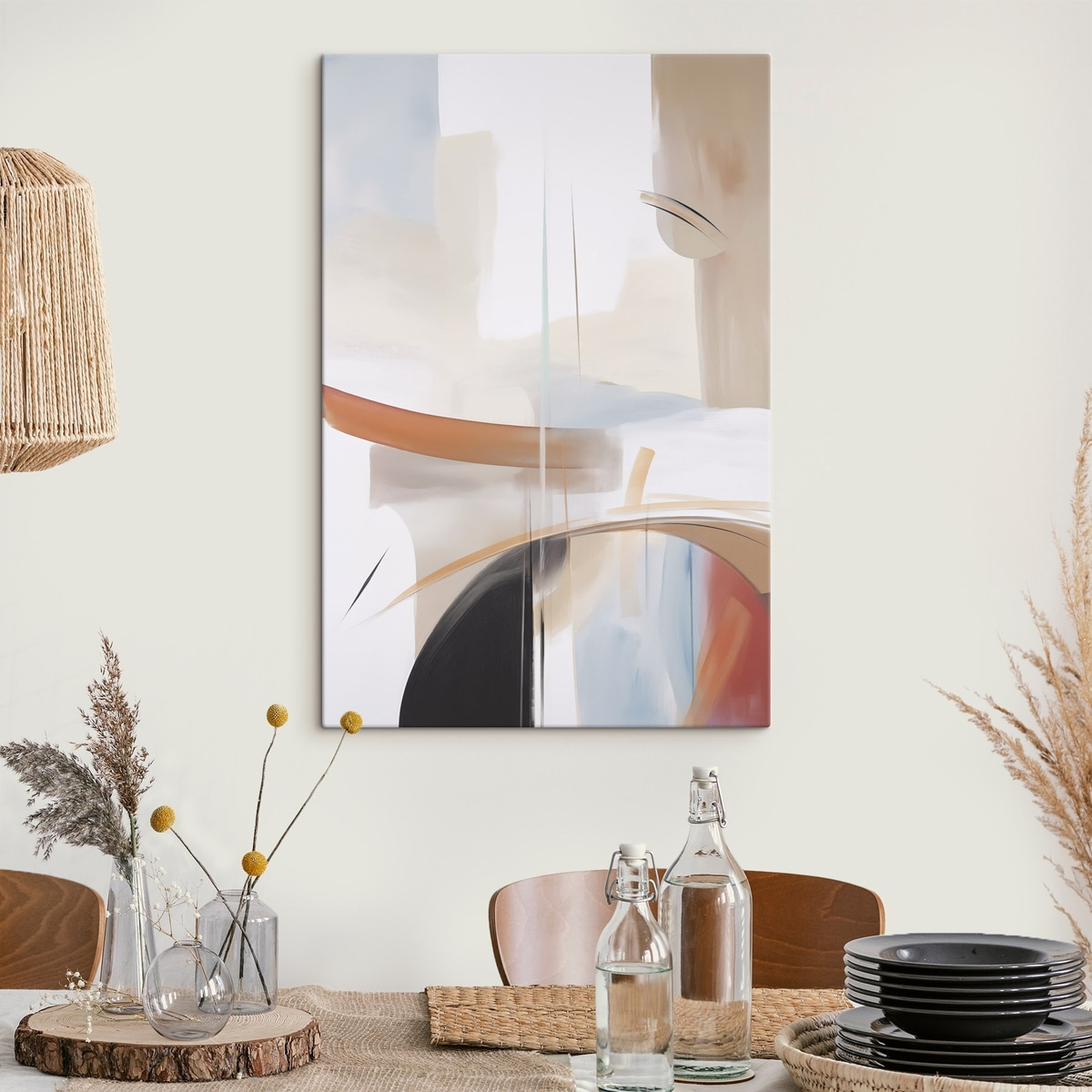 Abstracte samenstelling — interieur 1