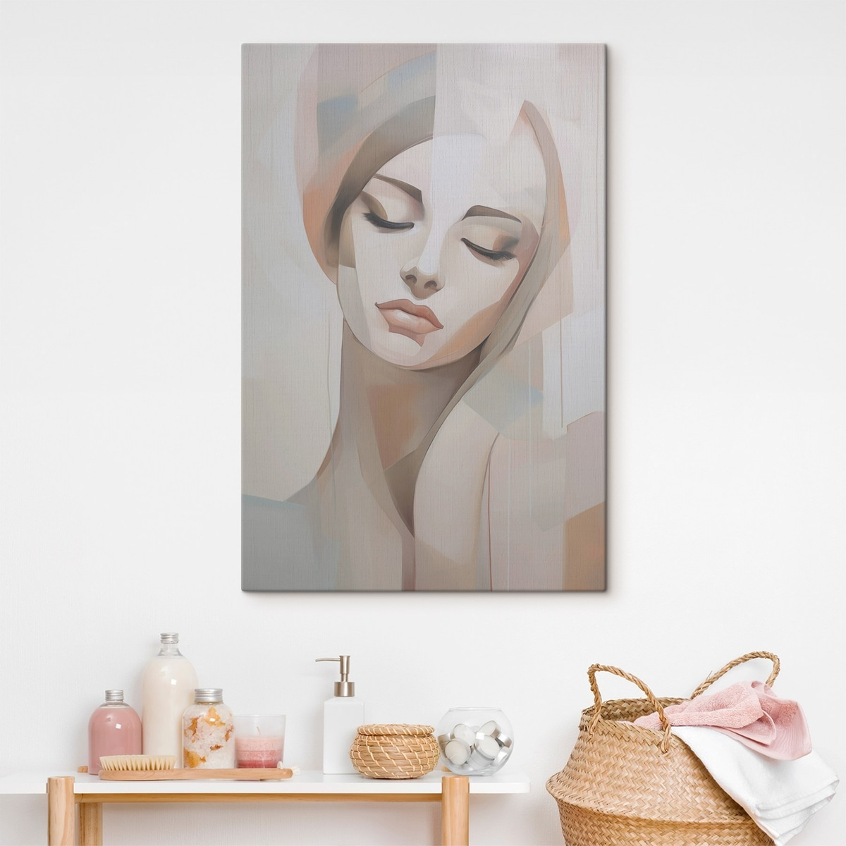 Portret van een meisje — interieur 2